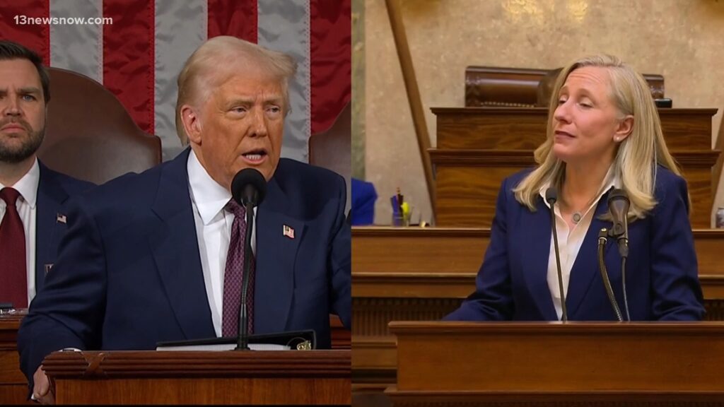 Trump and Spanberger set for high-stakes State of the Union showdown