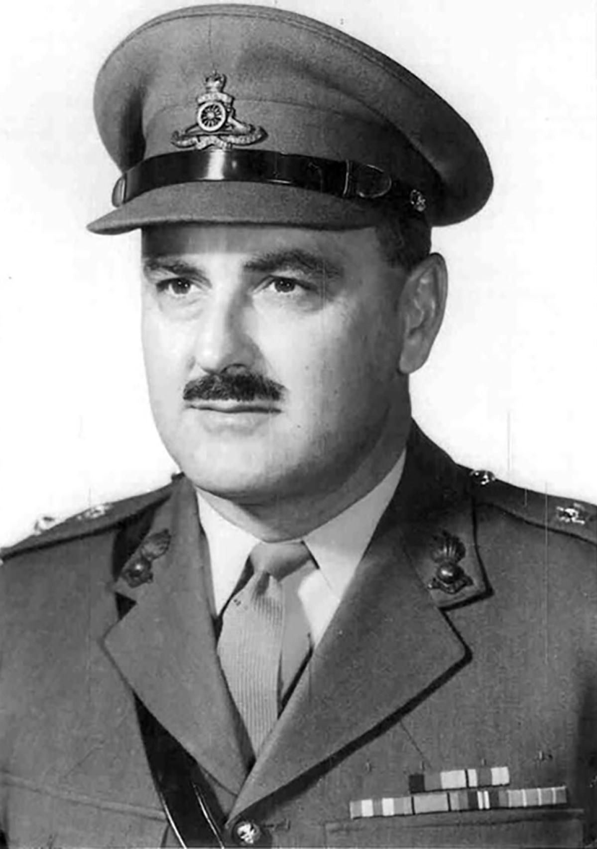 John de Dominico in a Canadian Artillery Regiment uniform, 1947. He accommodated Bunny in his family home shortly after the latter’s arrival in London, Ontario, in late June 1948. Photo: Markus De Domenico