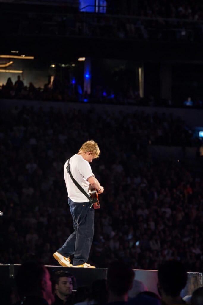 Ed Sheeran at Lang Park/Suncorp. Genuinely seems like a top bloke. Great night.