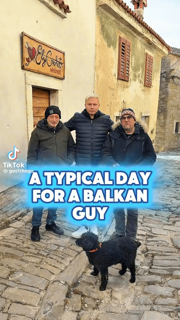 Do you recognize the Croats in this video "A Typical Day for a Balkan Guy"?