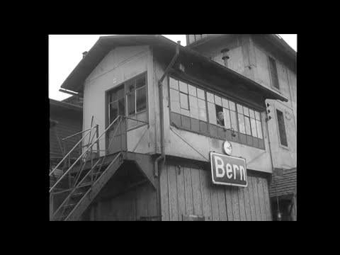 Bern Railway Station: Historical Footage and Opening of the New Building (1974)