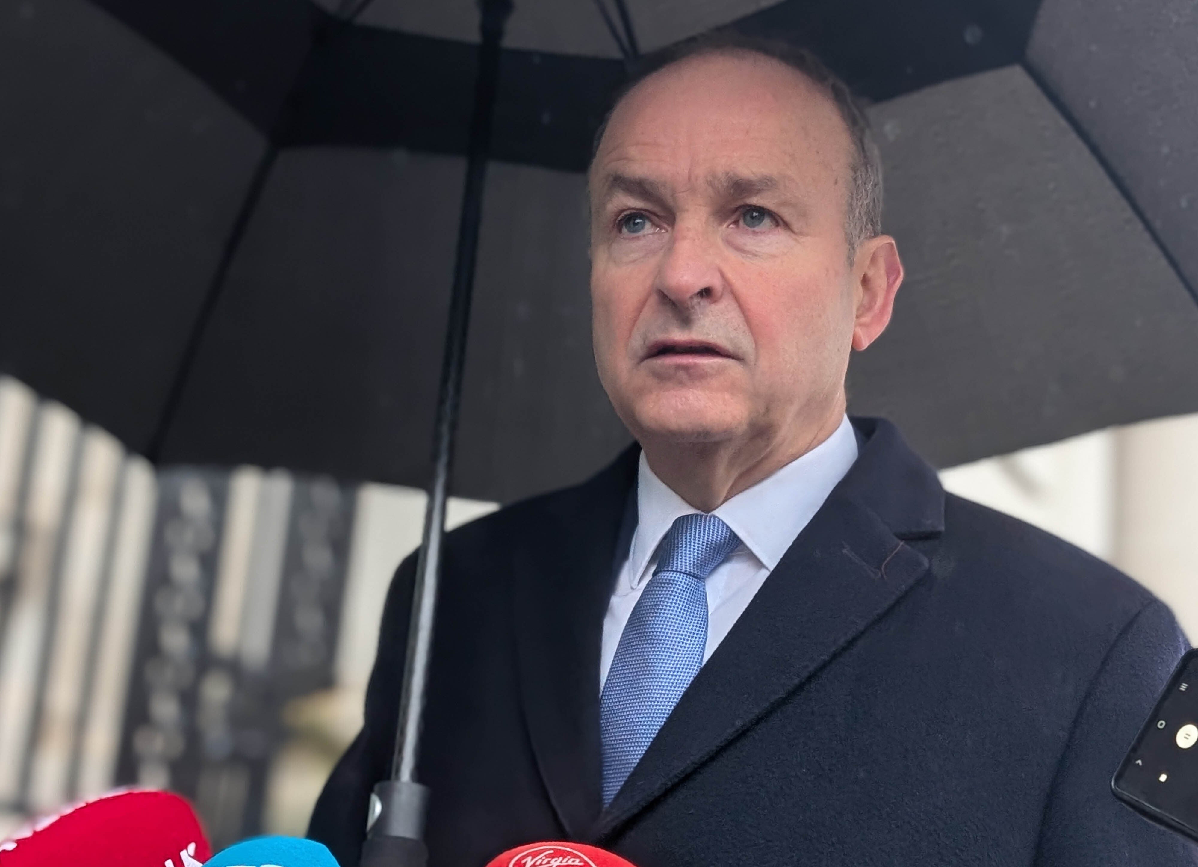 Taoiseach Micheal Martin said it would be tantamount to surrender
