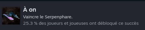 The name of this Steam achievement after defeating a giant lighthouse in Clair Obscur: Expedition 33