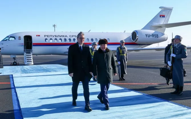 Serbian President Arrives in Kazakhstan for Key Talks - VIDEO