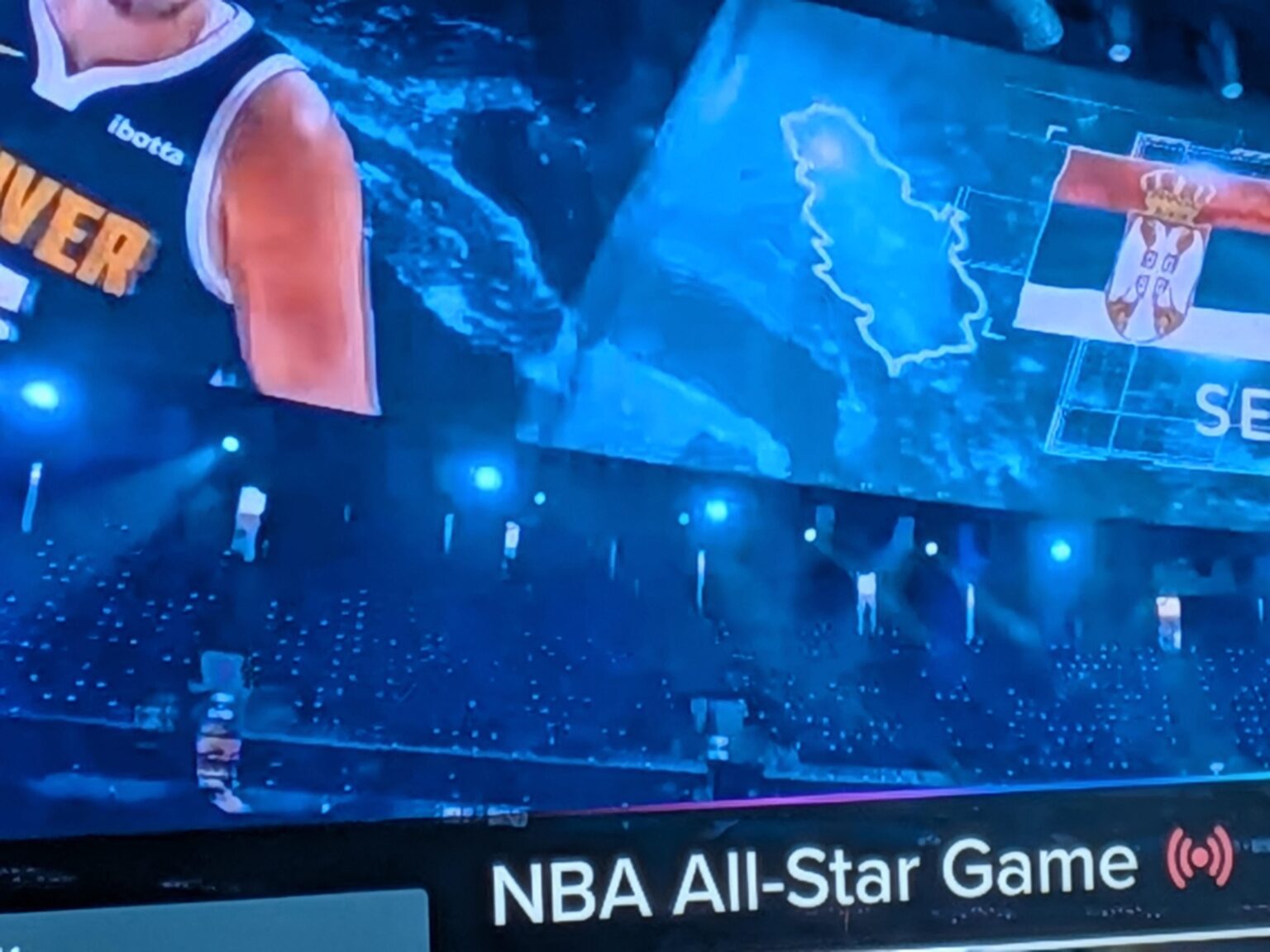 Interesting map of Jokić's appearance at the All Star game