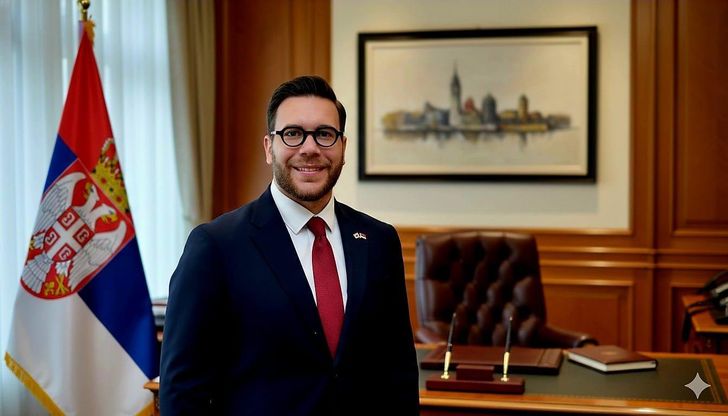 Nemanja Grbic, ambassador extraordinary and plenipotentiary of the Republic of Serbia / Courtesy of Embassy of Serbia in Seoul