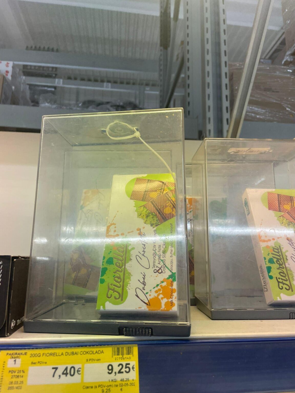 Dubai chocolate metro