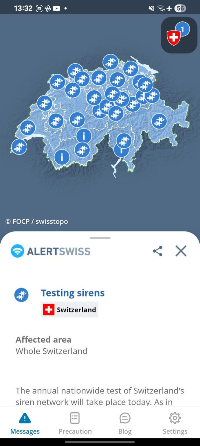 National Siren test day.