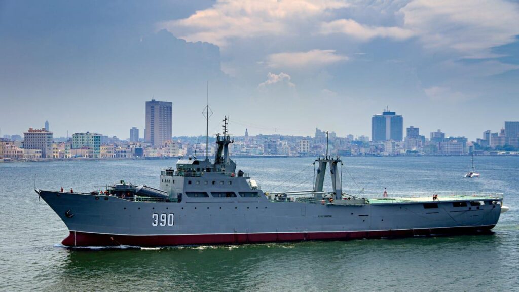 Cuba apparently fires on a boat from the USA