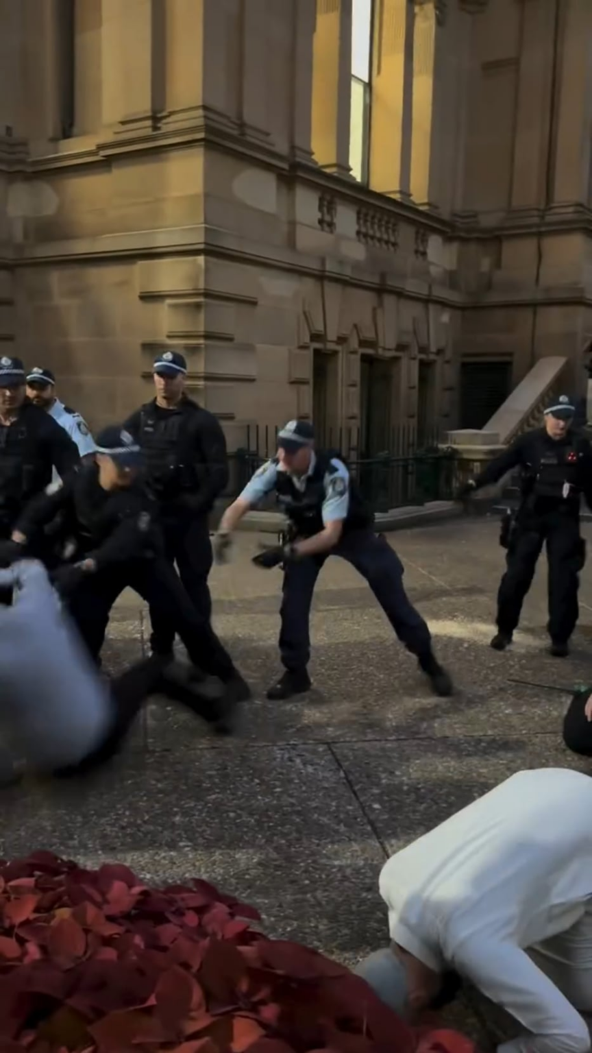 NSW Police assaulted Muslims praying peacefully