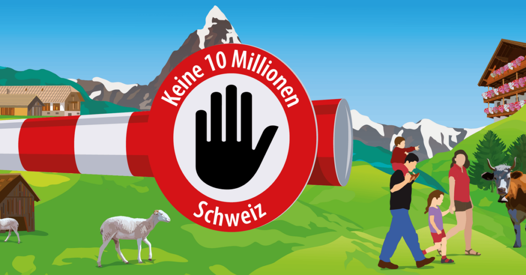 Switzerland will vote in a referendum to limit the population to 10 million.