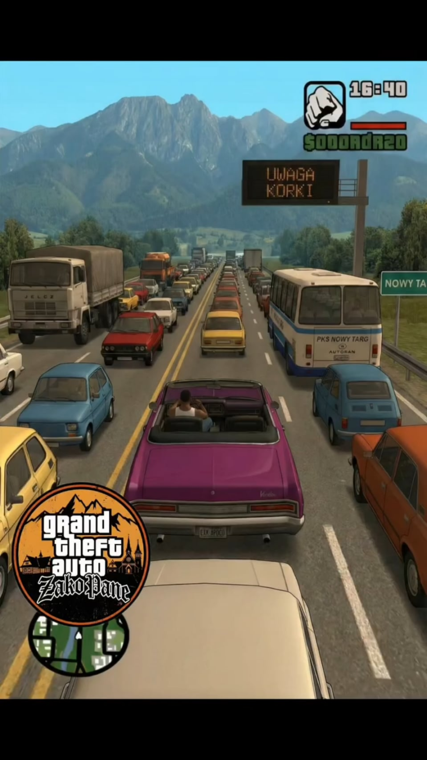 Ahhh shot, here we go again. GTA Zakopane.
