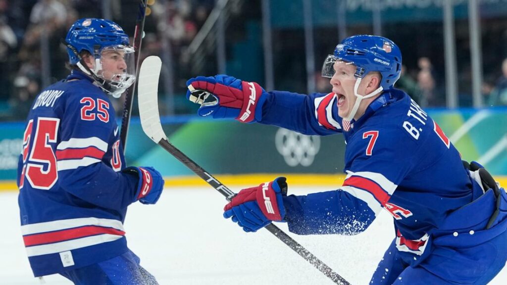Team USA powers past Denmark 6-3 at the Olympics