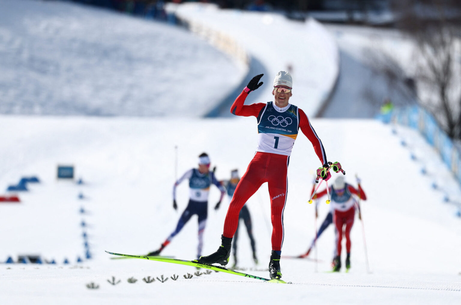 Norway skier goes viral after insane Winter Olympics speed
