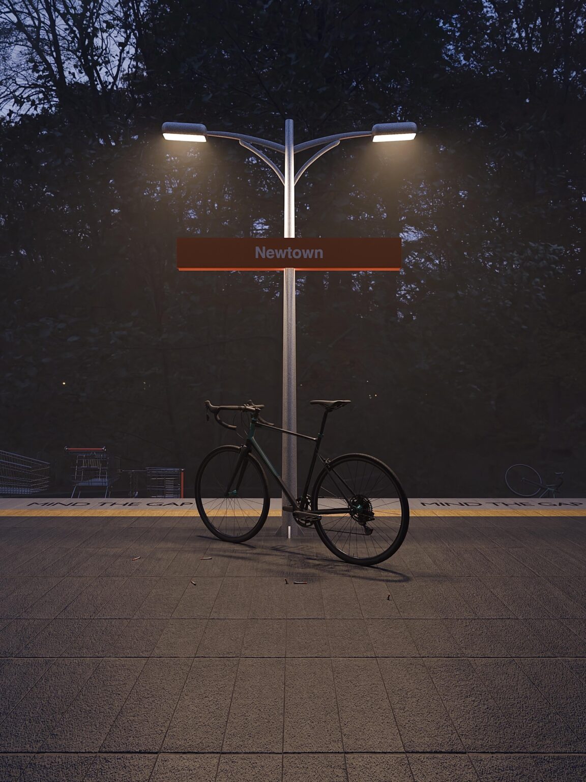 I made a Sydney train platform in Blender :)