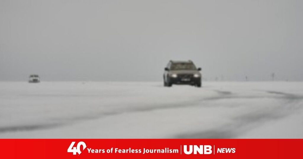 Estonia opens seasonal ice road Estonia opens seasonal ice road