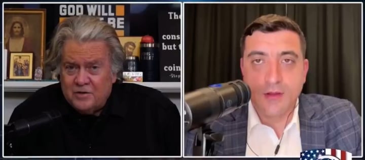 After the Epstein files confirmed the payments from Russia, someone asked how we know that the George Simion yokel is part of Steve Bannon's network whose stated goal is to dismantle the EU 🤔