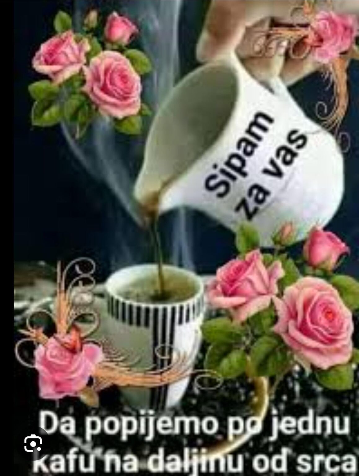 Good morning, cheers coffee! Greetings from Macedonia!