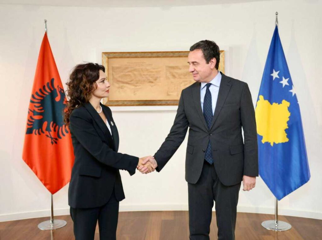 Albanian chief diplomat congratulates Kurti: Kosovo is an inseparable part of our national heart
