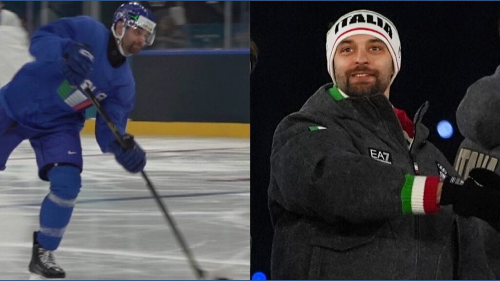 'I feel like this is where I'm meant to be': St. Louis native Nick Saracino represents Italy on the ice at Olympics