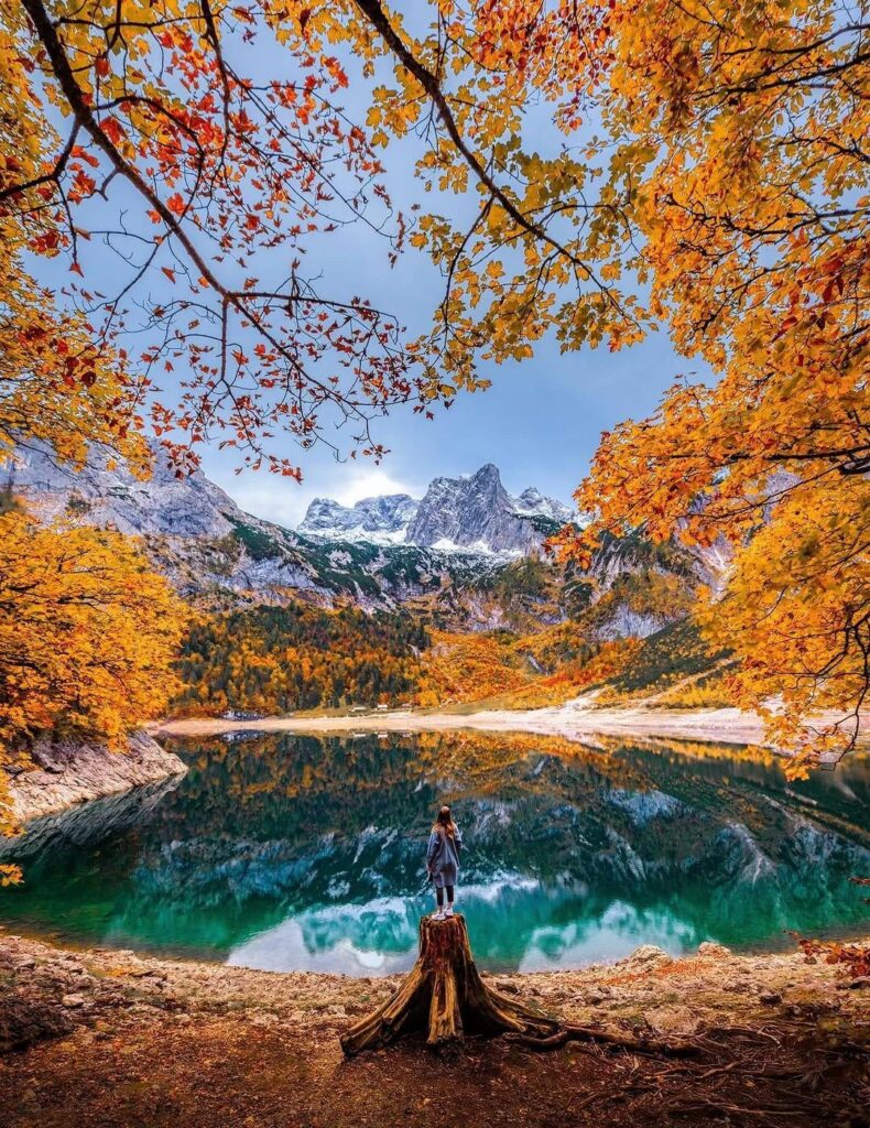 The Alps during autumn