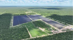 Energía solar en Formosa: Parque Solar Fotovoltaico de Ingeniero Juarez. Foto: La Mañana. 