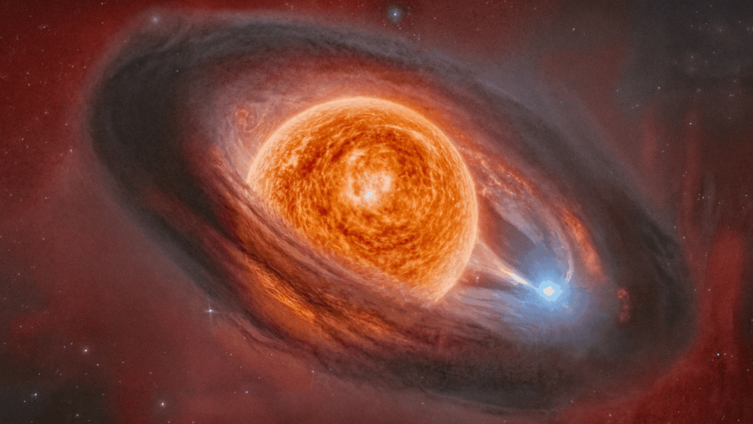 Astronomers just watched a star 1,540 times the size of our sun transform into a hypergiant.