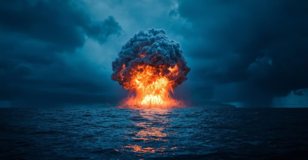 Climate Change: This Wild Plan Would Detonate a Nuclear Bomb on the Ocean Floor to “Save the Planet” nuclear explosion in the ocean