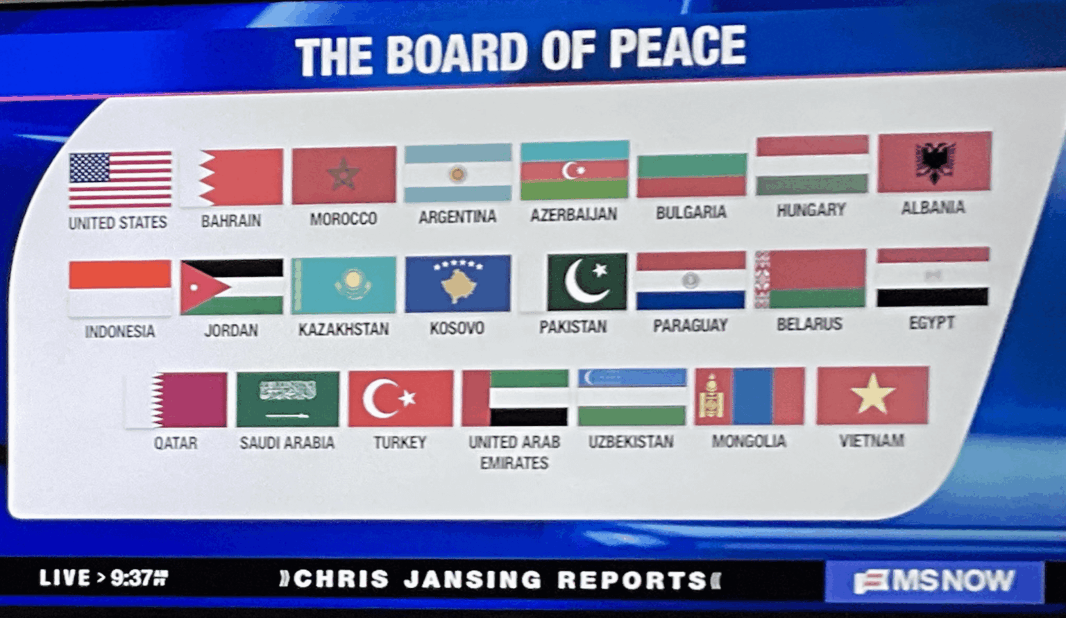 Did armenia leave the board?