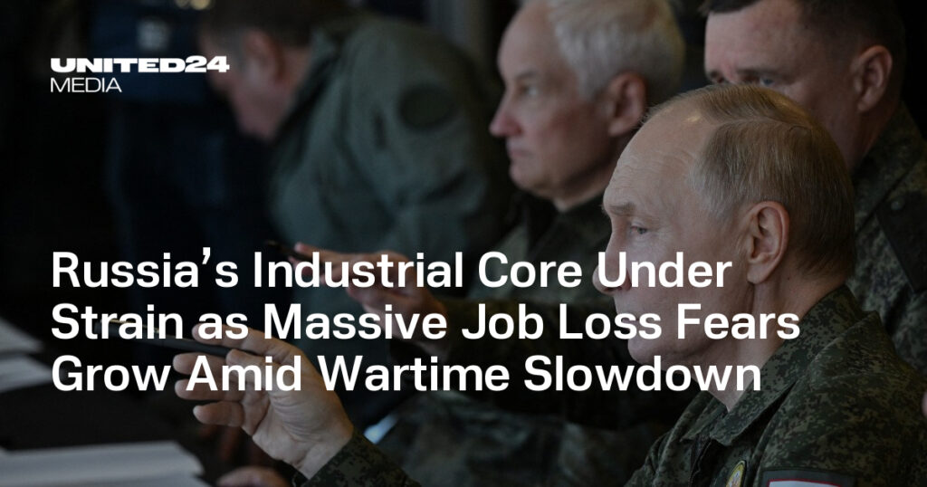 Russia’s Industrial Core Under Strain as Massive Job Loss Fears Grow Amid Wartime Slowdown — UNITED24 Media