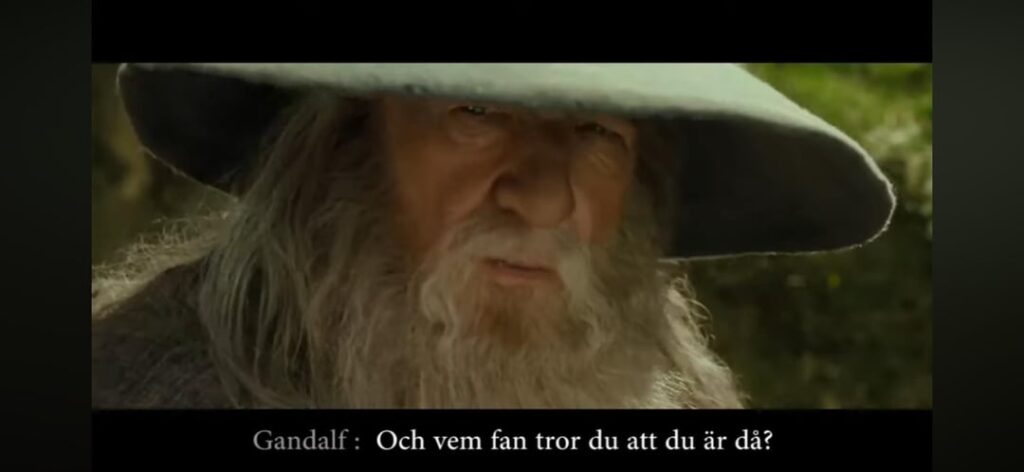 Favorite quote from this Swedish classic film: