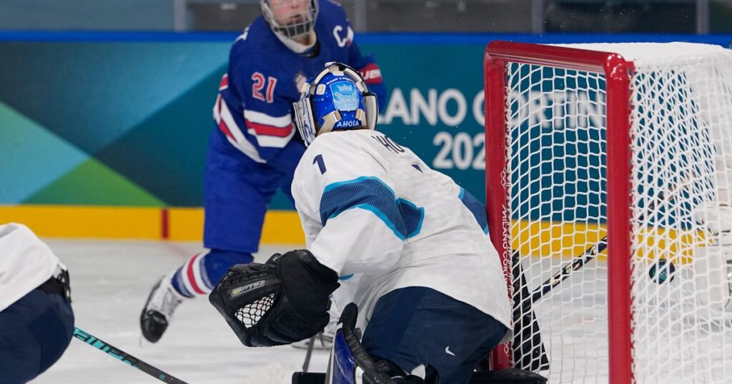 Hilary Knight ties US Olympic goal record in 5-0 win over Finland team coming off stomach virus :: WRAL.com Hilary Knight ties US Olympic goal record in 5-0 win over Finland team coming off stomach virus :: WRAL.com