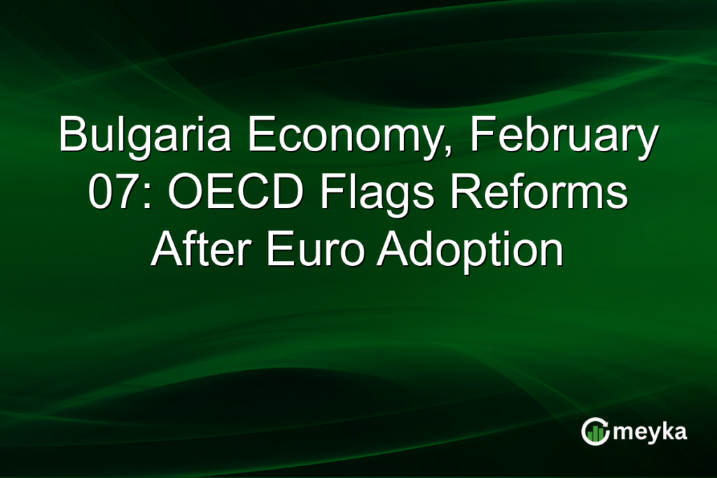 Bulgaria Economy, February 07: OECD Flags Reforms After Euro Adoption