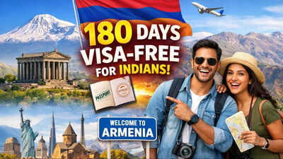 From GCC to US and Europe: Indians Abroad Get Surprise 180-Day Visa-Free Access to Armenia No visa, no paperwork needed for Indians: Armenia opens travel doors to expatriates across Gulf, US, Europe for 180 days