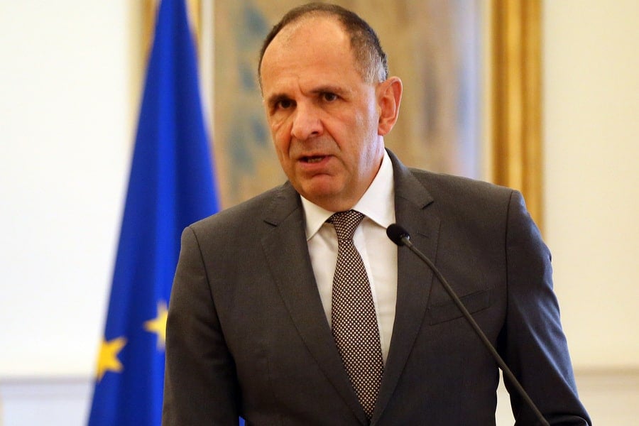Greece's Foreign Minister Giorgos Gerapetritis