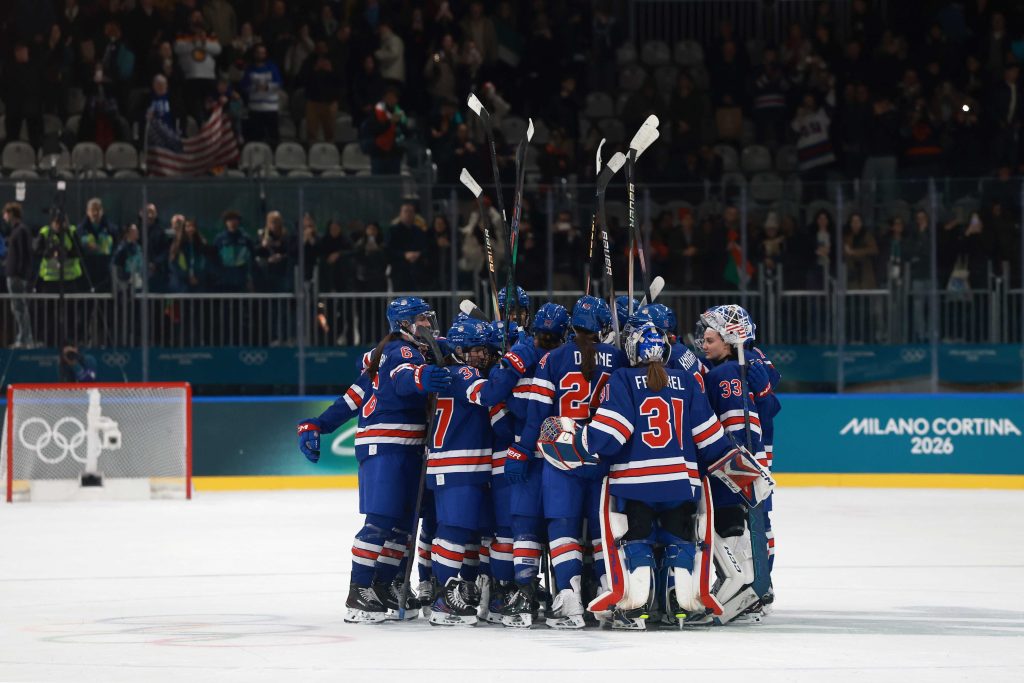 Watch: U.S. women's hockey routs Italy, advances to Olympic semifinal