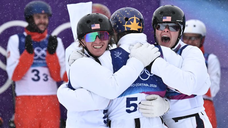 Live Updates: Winter Olympics 2026 Day 15, Team USA wins gold in mixed aerials as Norway makes Winter Games history
