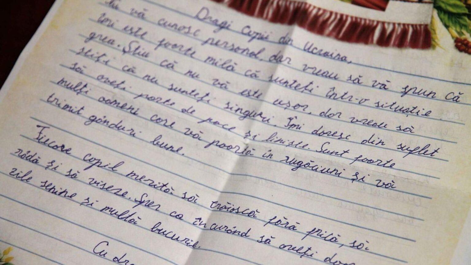 Students from the Republic of Moldova, in solidarity with children from Ukraine: 20,000 letters, written in less than two weeks