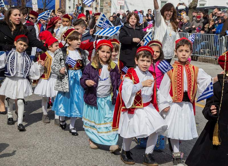 greece children parade