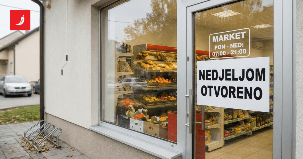 The ban on working on Sundays for small shops is lifted, but there will be a condition