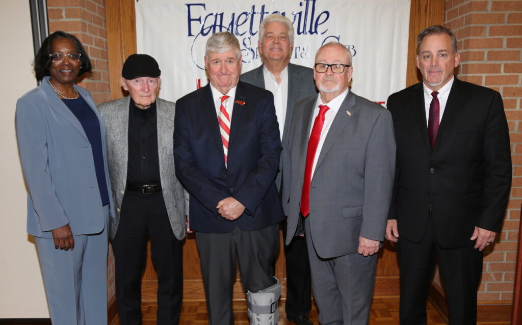 Fayetteville Sports Club Inducts 5 into Hall of Fame
