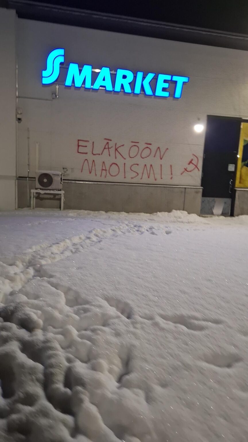 The local s-market tagged by commies