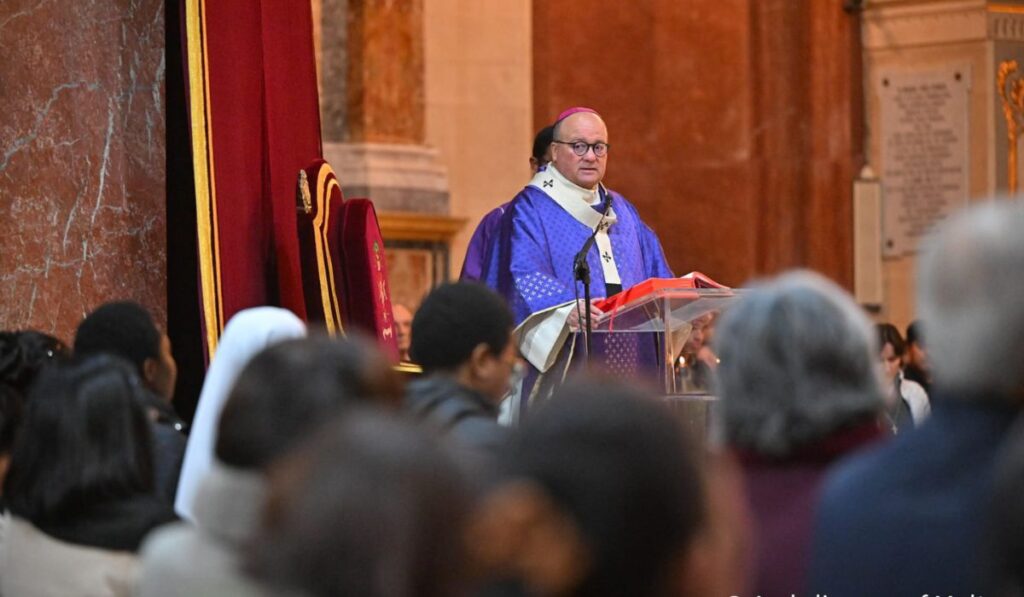 ‘We need your witness,’ Archbishop Scicluna tells foreign Catholics living in Malta