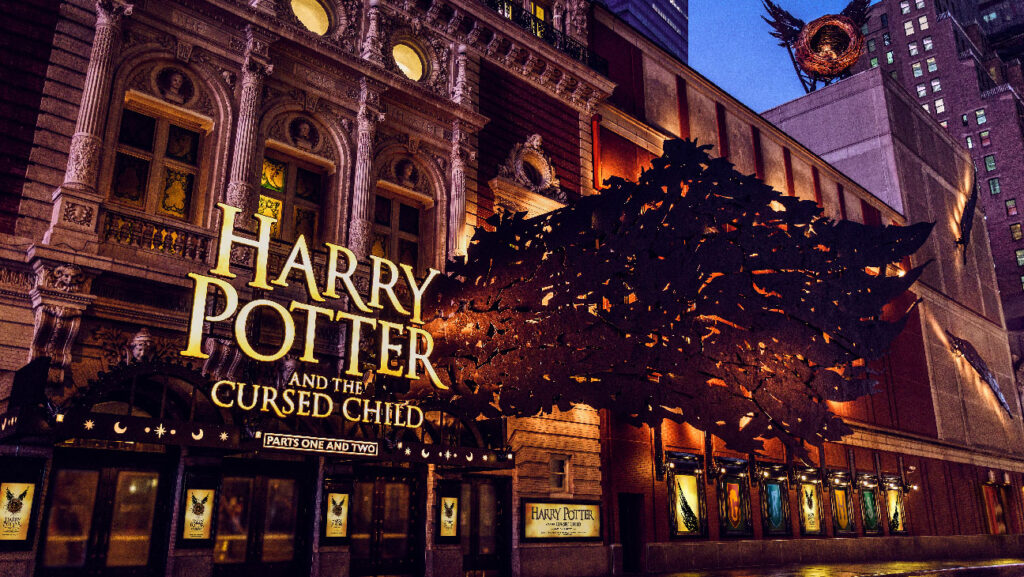 Harry Potter and the Cursed Child Theater Marquee