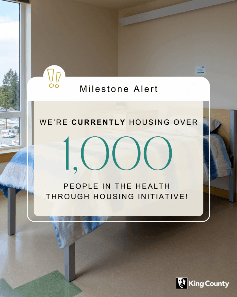 DCHS-led Health Through Housing initiative hits major milestone