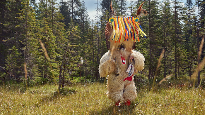 The furry Slovenian monsters who chase winter away