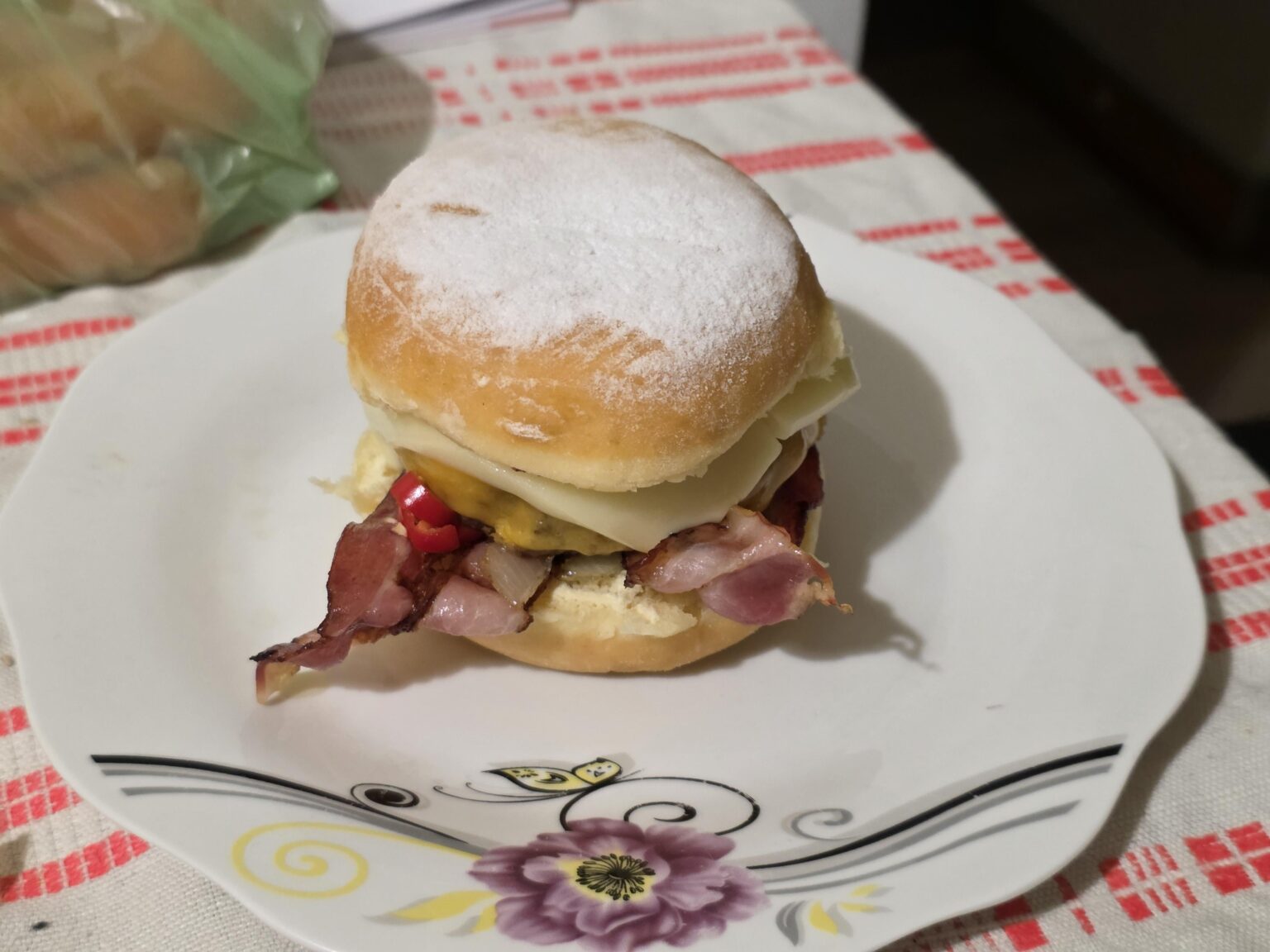 Donut-burger