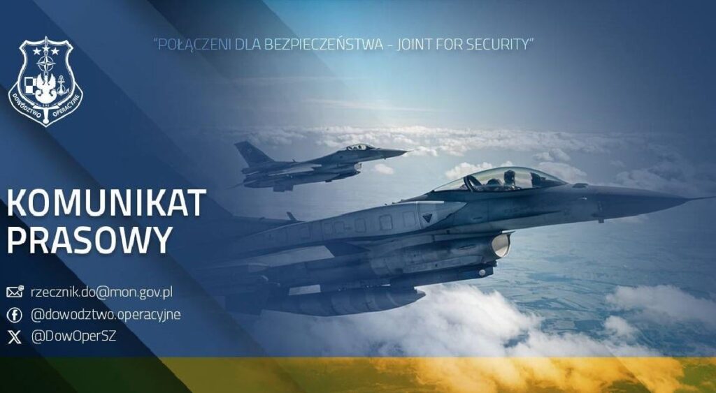 Poland scrambles fighter jets, closes airports as Russia strikes Ukraine