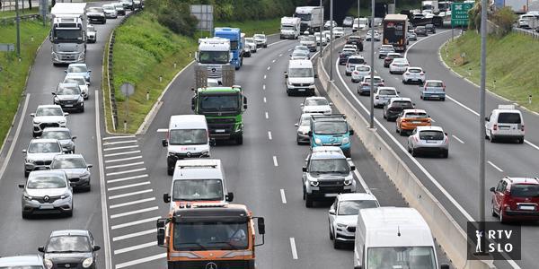 When will sectional speed measurement on Slovenian highways start?