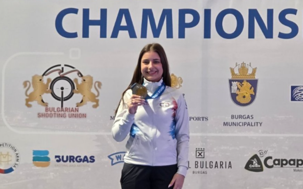 BRAVO, ANASTASIJA! Young shooter defends title and brings European gold to Serbia! (PHOTO)